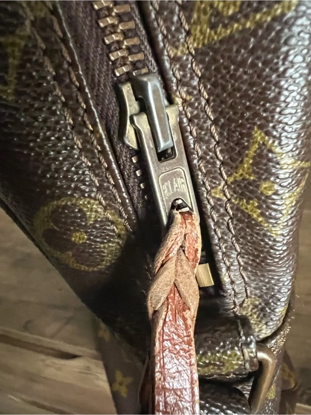 Louis Vuitton Brown Monogram Vintage Marceau Messenger Bag